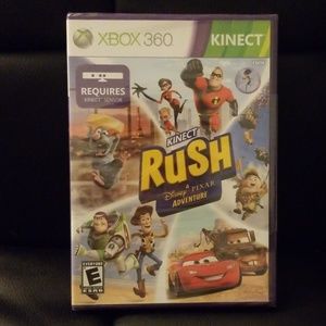 Xbox 360 kinect game RUSH A DISNEY PIXAR ADVENTURE